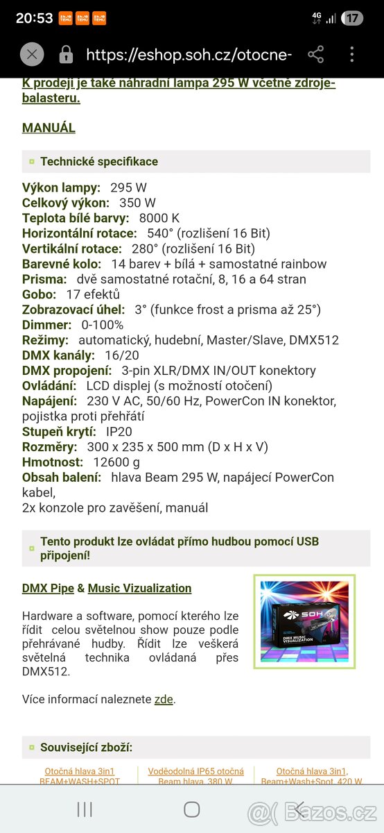 Otočná hlava - 18