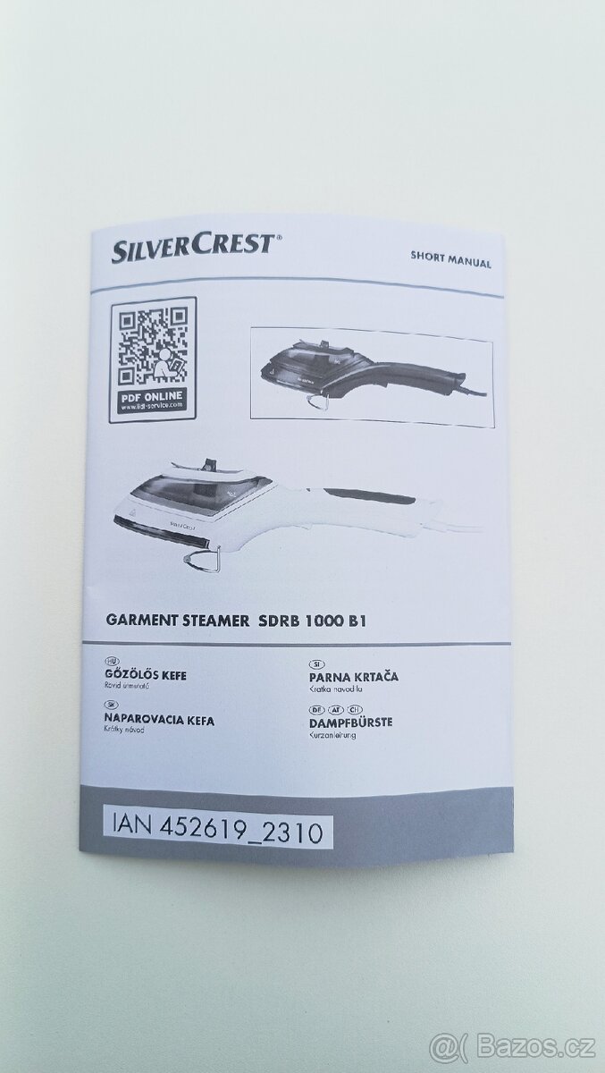 Nová naparovacia kefa Silvercrest - 18