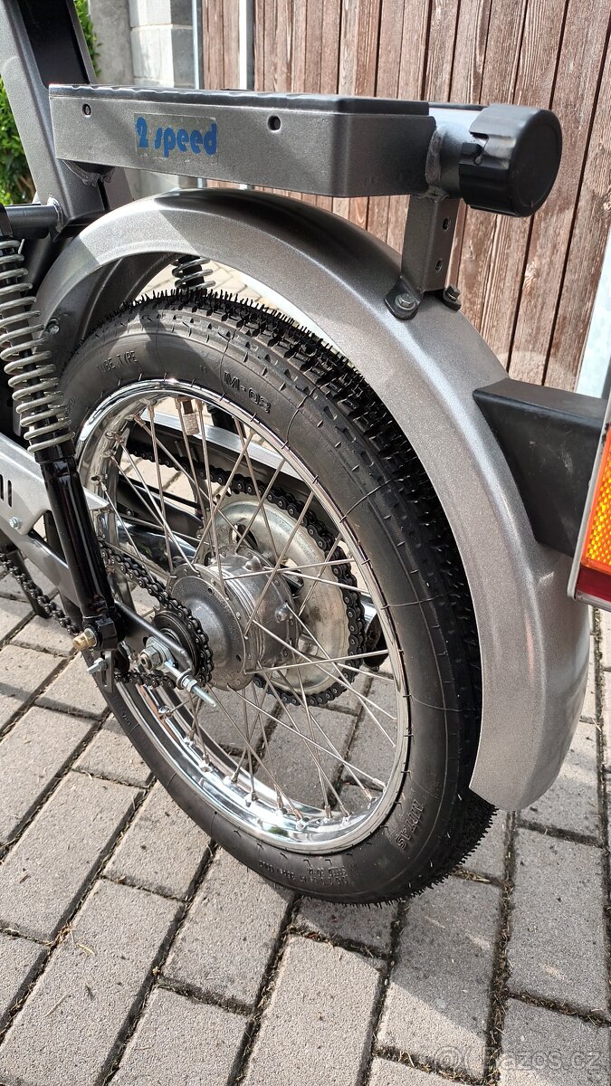 Babetta 210 - po GO a renovaci +štítek a kartička - 18