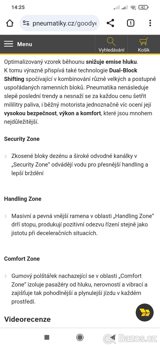 Letní Pneumatiky Goodyear Excellence 245/45 R19 - 18