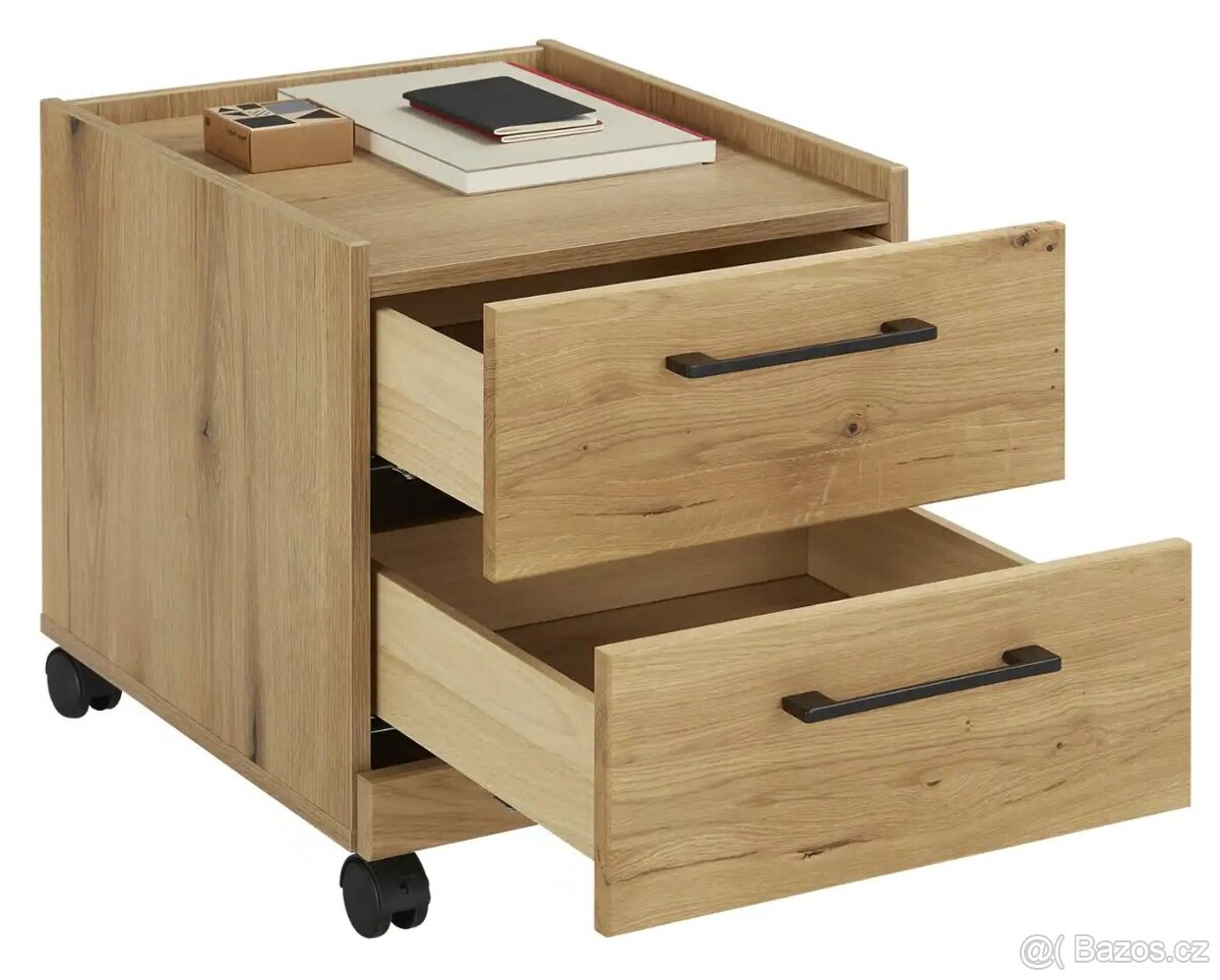 Studentský / dětský pokoj Berlin - Divoký dub masiv 6 ČÁSTÍ - 18