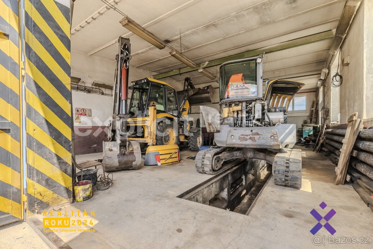 Pronájem komerčního objektu s kancelářemi, výrobou, sklady, - 18