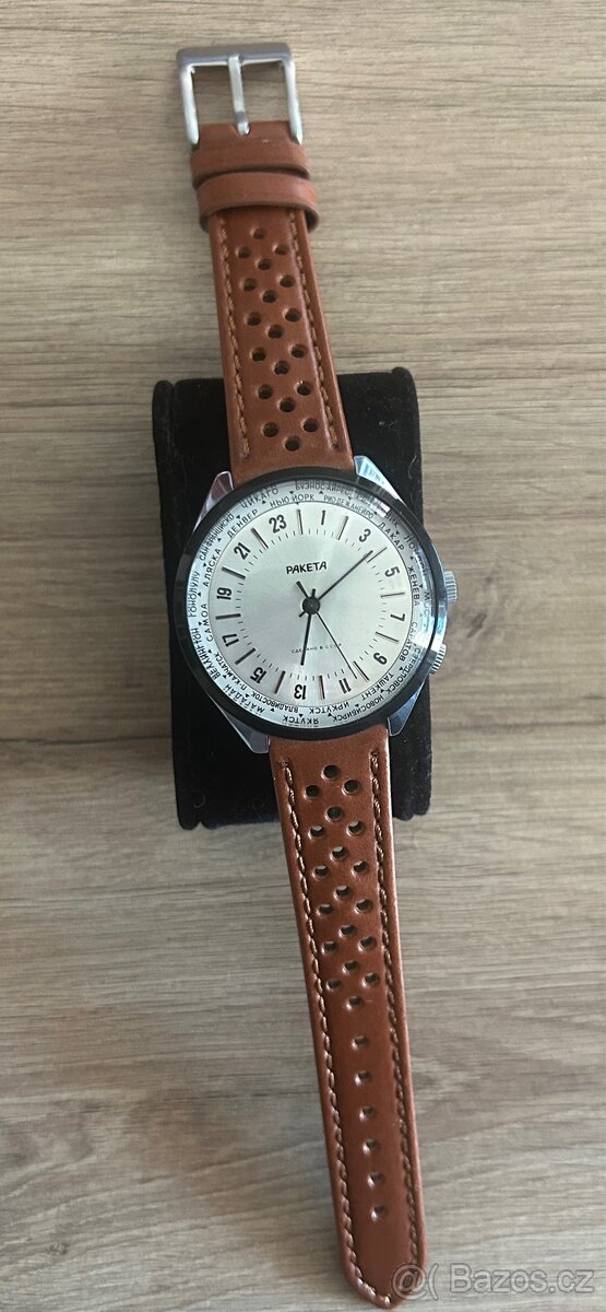 Hodinky Raketa 24 Hours World Time - 18