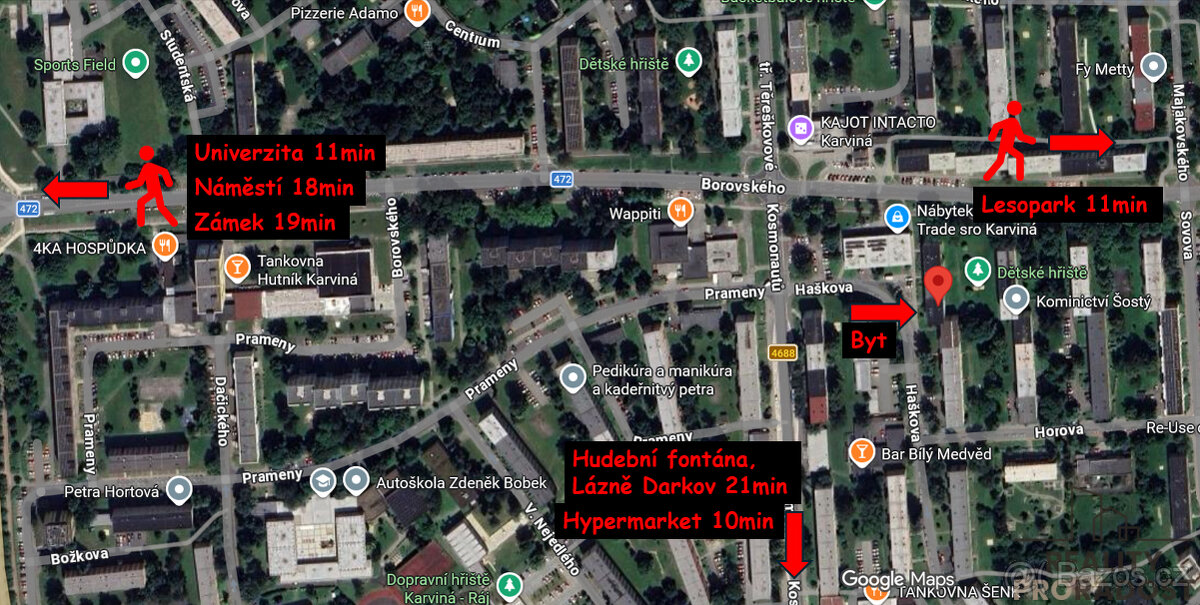 Moderně zrekonstruovaný byt 2+1, 56 m² s balkonem - 18