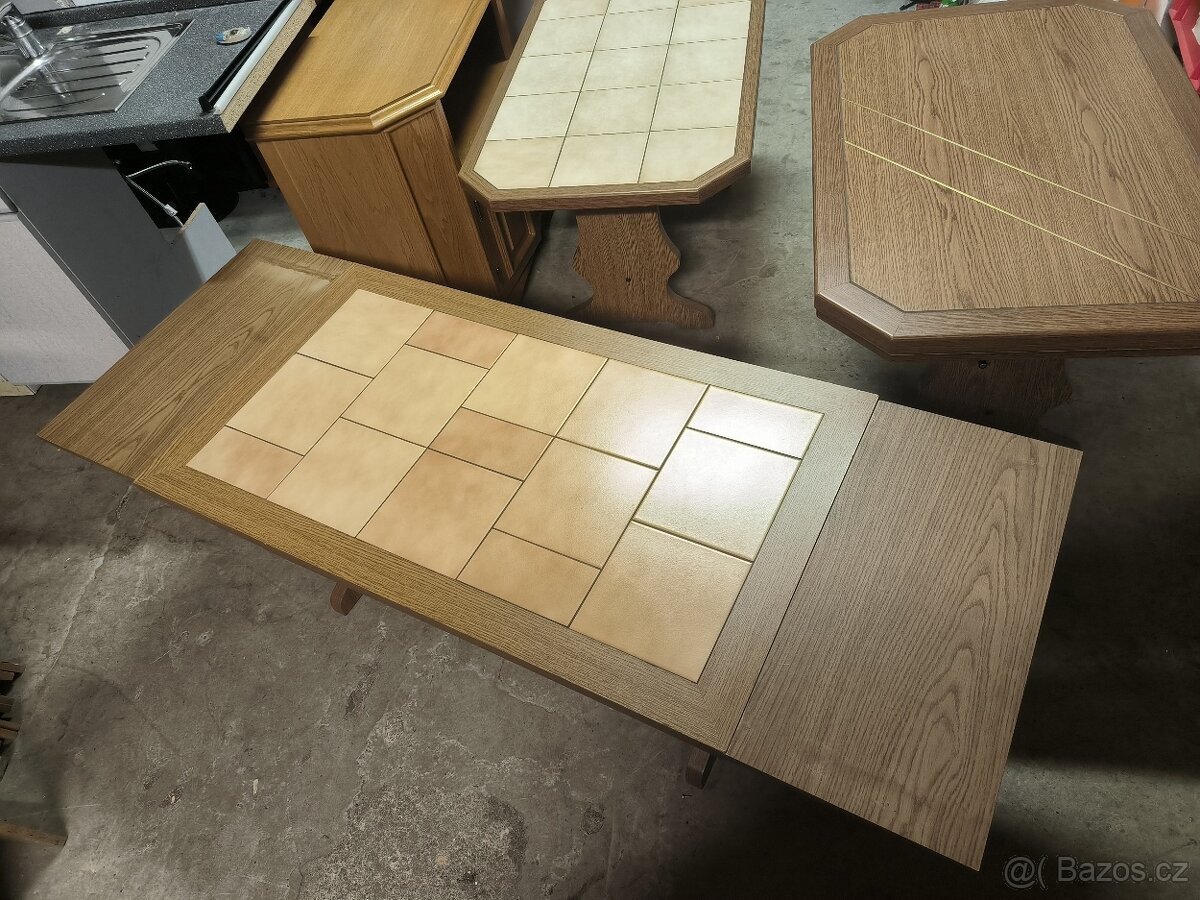 Bytový nábytek, pračka, postele , gauče , stolky , televize - 18