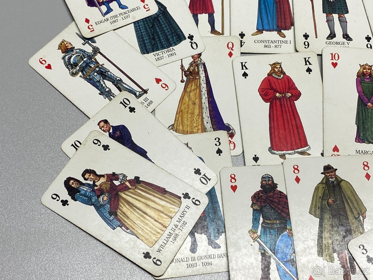 karty hrací karty žolíky kanasta retro karty sběratelské - 18