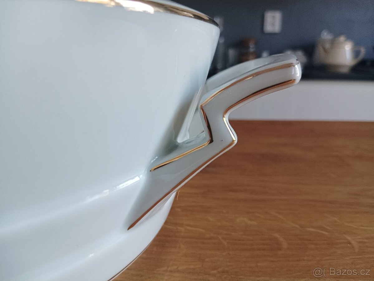 STAROŽITNÁ ART DECO PORCELÁN TERINA KMP BYSTŘÍCE - 18
