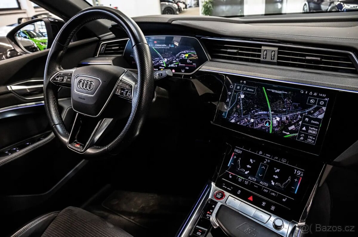 Audi E-tron S Sportback 370kw (503k), záruka, Matrix, R21 - 18