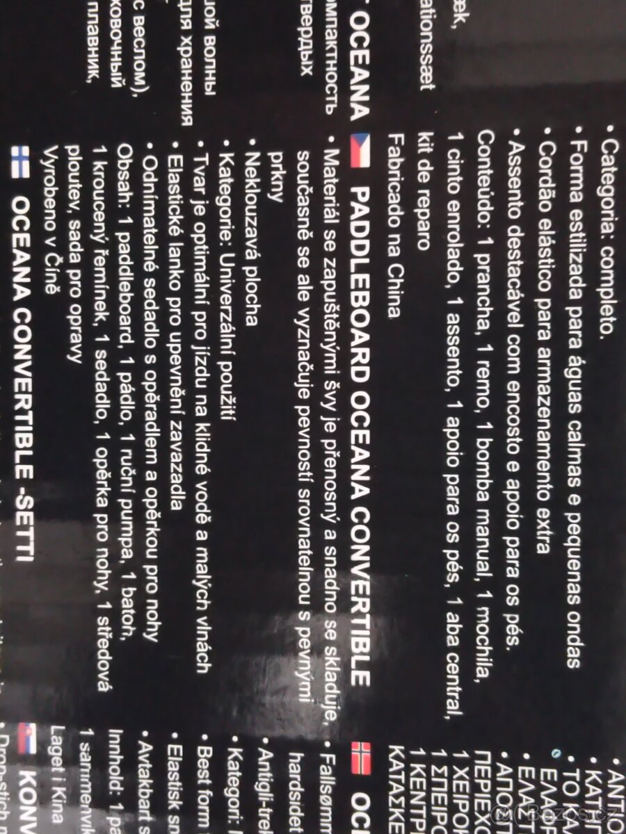 Paddleboard a kajak 2v1 set s elektrickou pumpou - 18