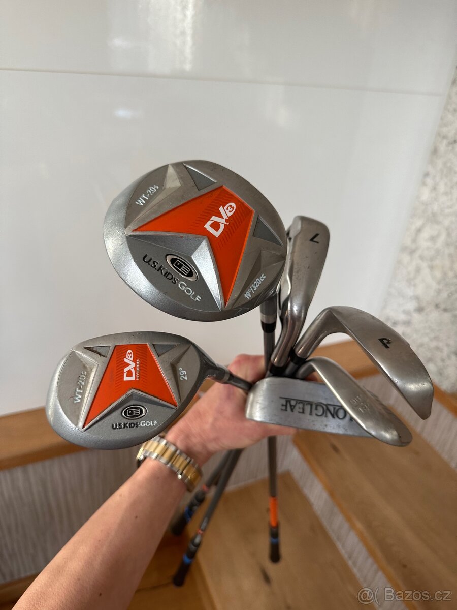 Dětské golfové hole U.S. Kids Golf 51” Ultra Light - 18