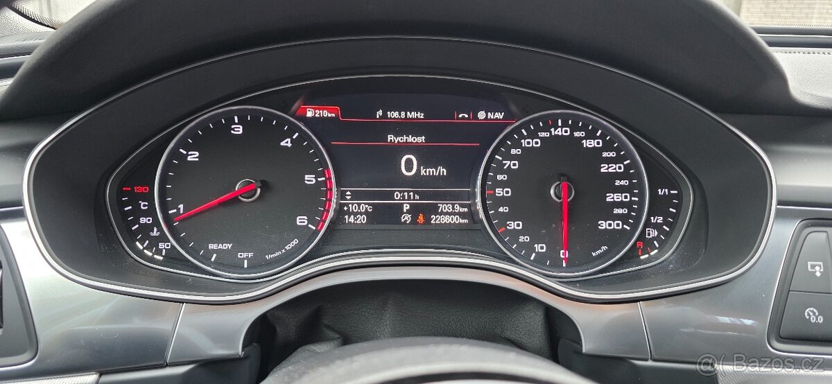 Audi A6 S Line Quattro 3.0TDi 200kW, 2017, pěkný stav - 18