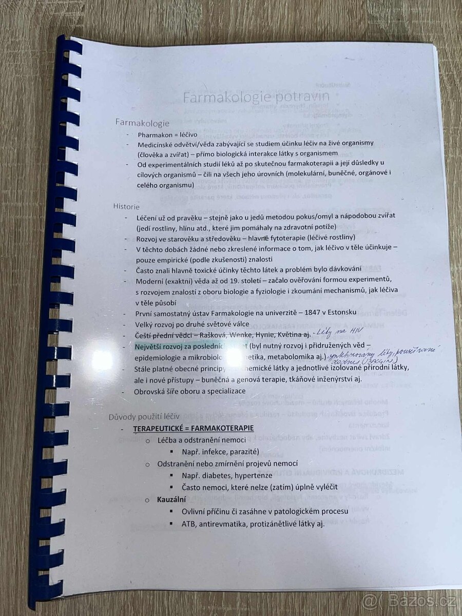 Prodej studijních materiálů VETUNI – ucelené podklady - 18