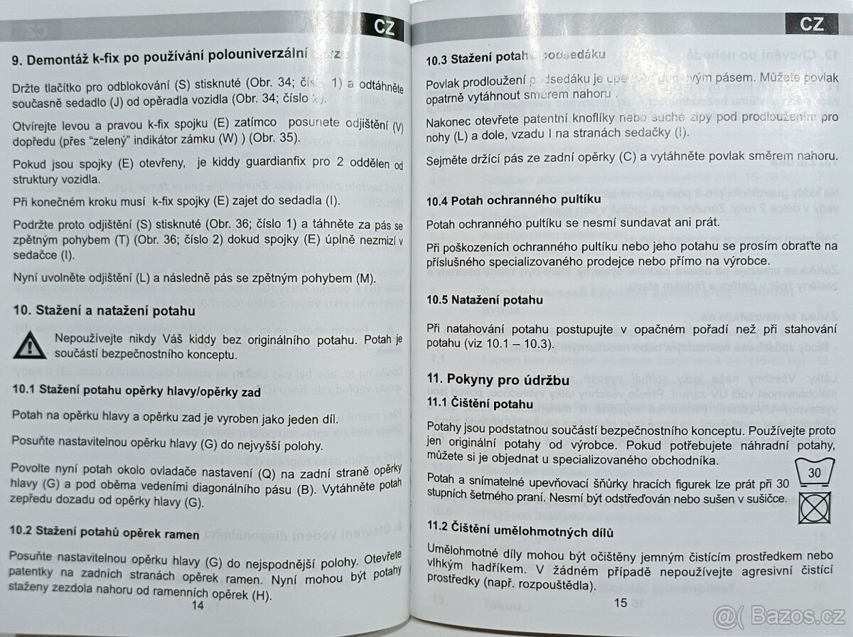 Autosedačky pro dvojčata Kiddy Guardianfix Pro 2 - 18