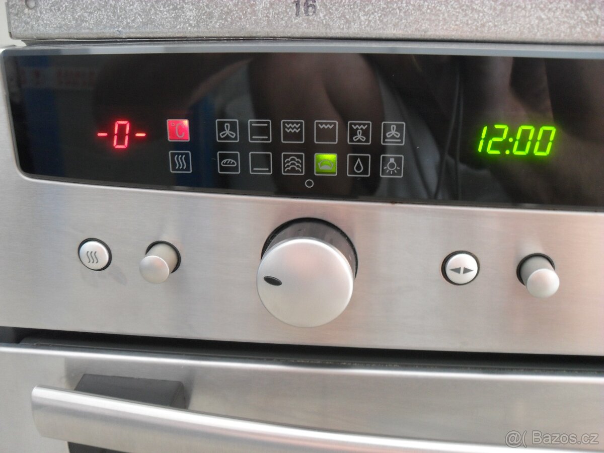 NEFF VESTAVNÝ ELEKRICKÝ SPORÁK,MODERNÍ ZRCADLOVÝ VZHLED,LCD - 18