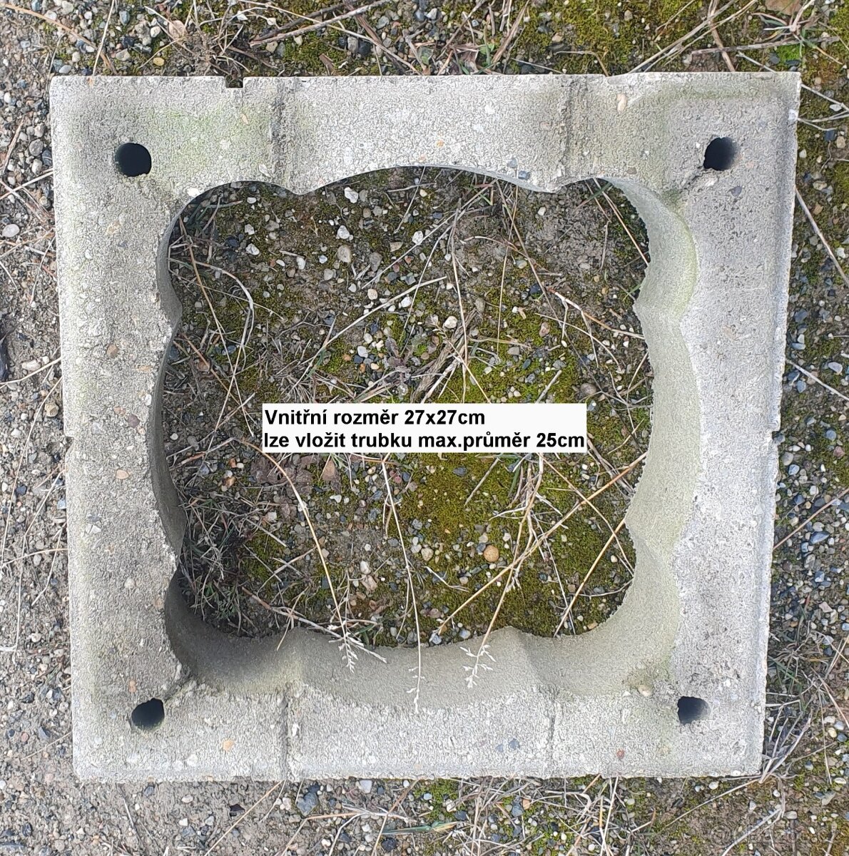 Komínové tvárnice 39x39 cm - 18