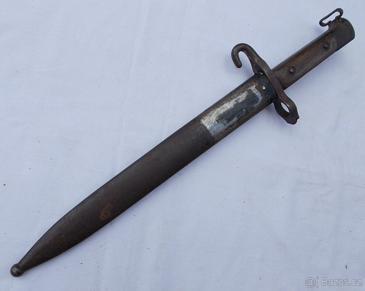 R.U. bodák, bajonet Mannlicher M95 s muškou. - 18