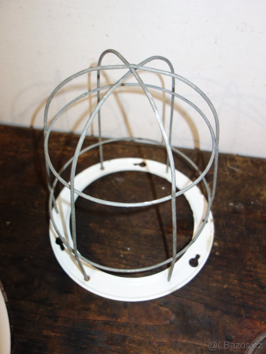 Industriální lampa, závěsná na strop - 18