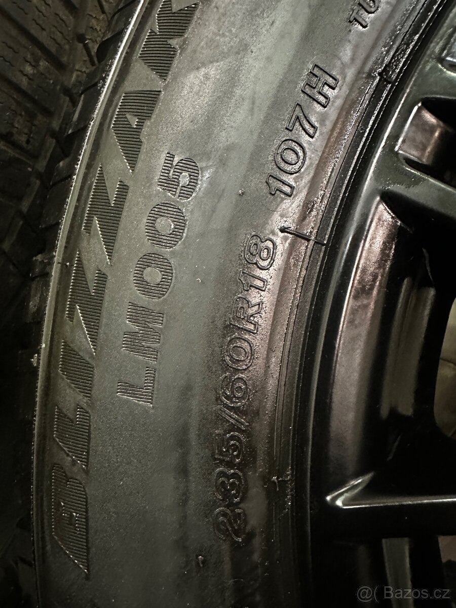 5x108 R18 8J ET50,5 CMS C8 63,4 + 235/60 R18 zimné - 18