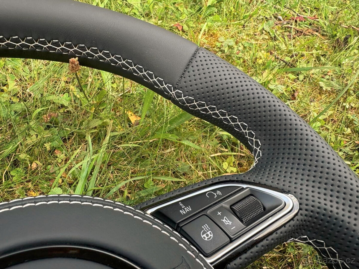 VYHRIVANY AUDI VOLANT - ZREZANY - PERFOROVANA KUZE - 18
