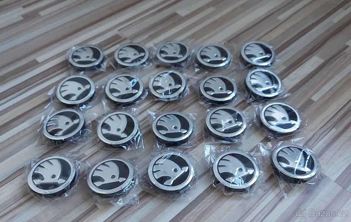 Středové pokličky-Škoda:Superb,Octávie,Fabie, ø 56mm, nové. - 18
