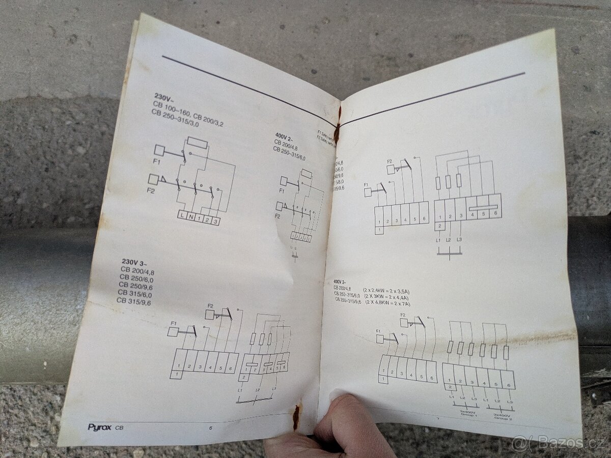 Elektrický kruhový ohřívač vzduchu Pyrox CB 160/1,2 230V - 18