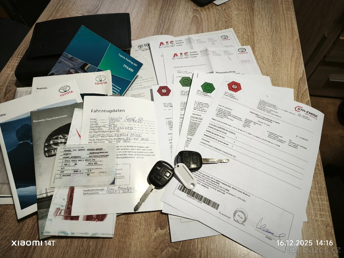 Toyota Avensis 2.0D-4D 93kW, Aut.klima, servisované, tažné - 18