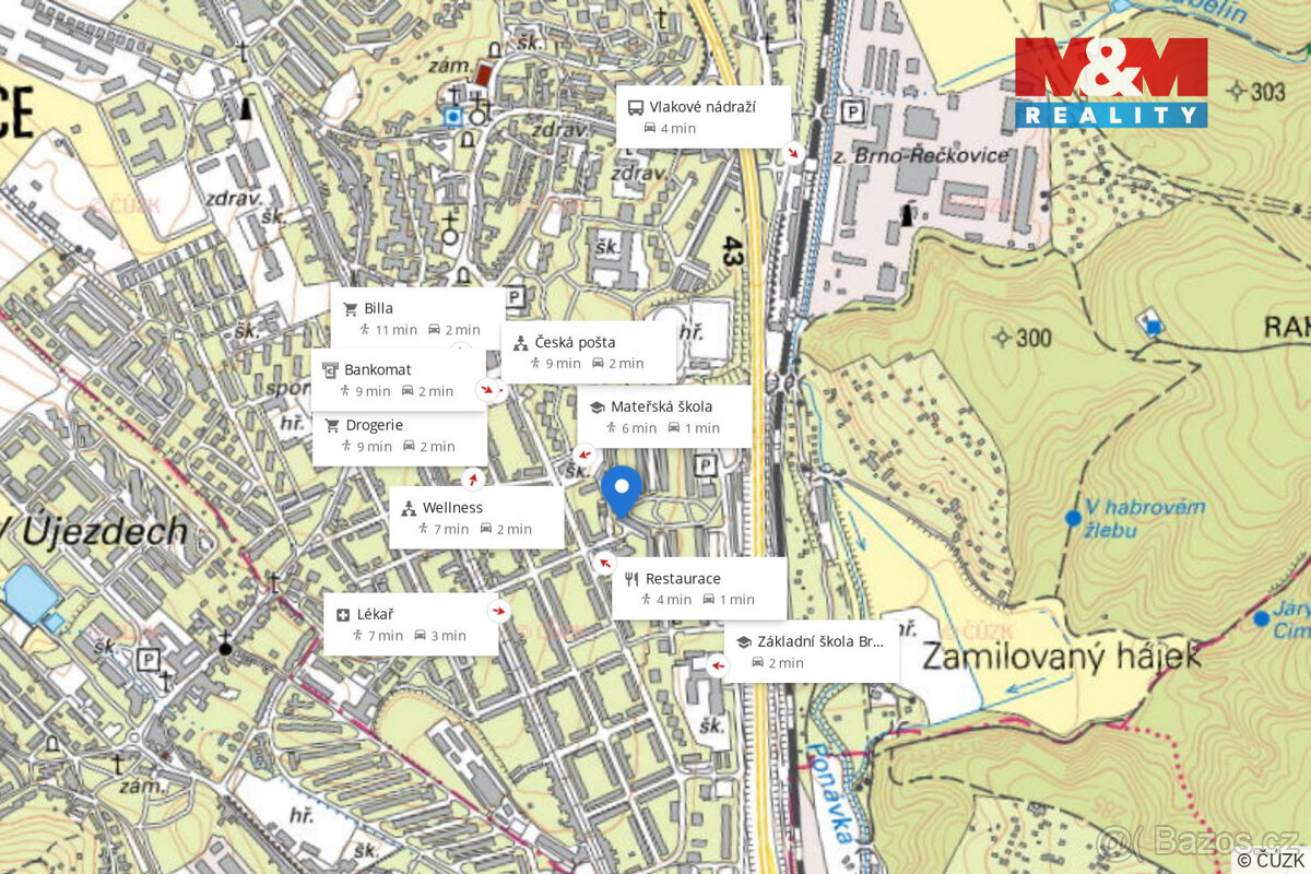 Prodej bytu 2+1, 64 m², Brno, ul. Kunštátská - 18