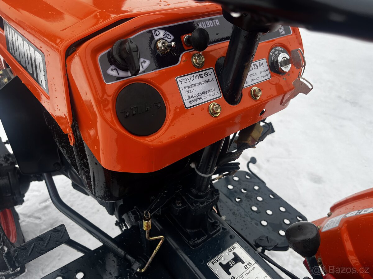 malotraktor Kubota B6001 3válec 4x4 RePAS - 18