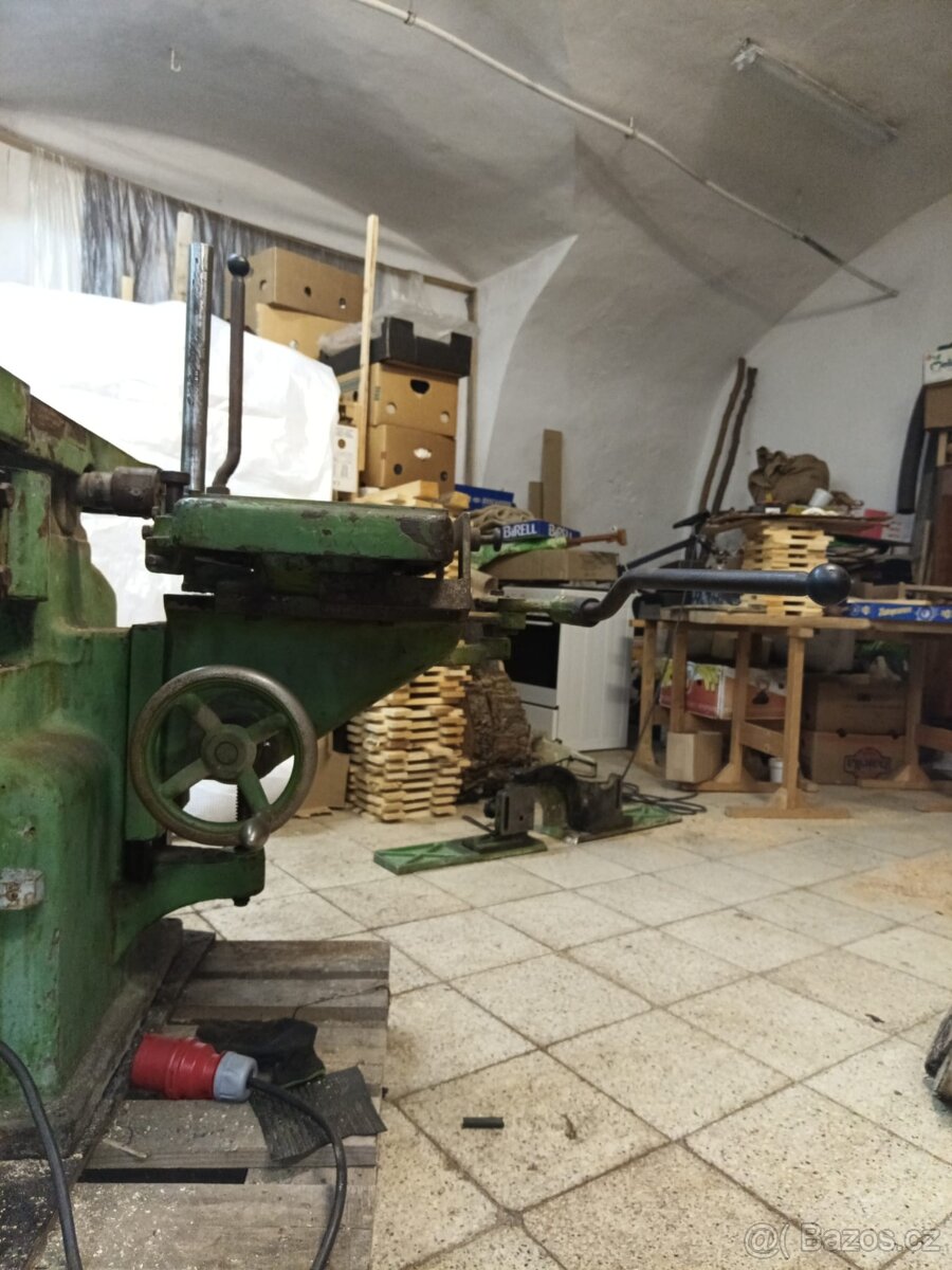 Trojkombinace BAUERLE – litinová pila / frézka / dlabačka - 18