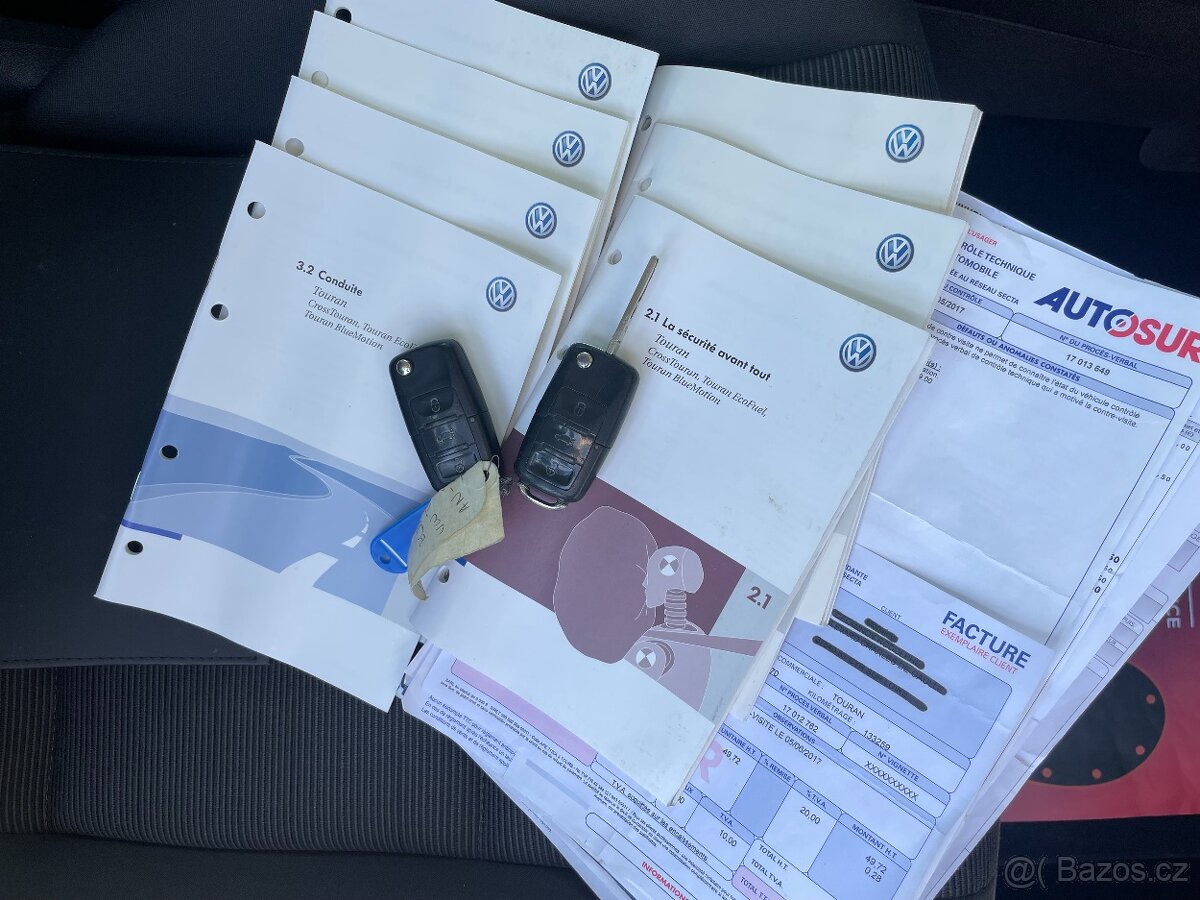 VW Touran 1,9 TDi Serviska, ALU, Tempomat - 18