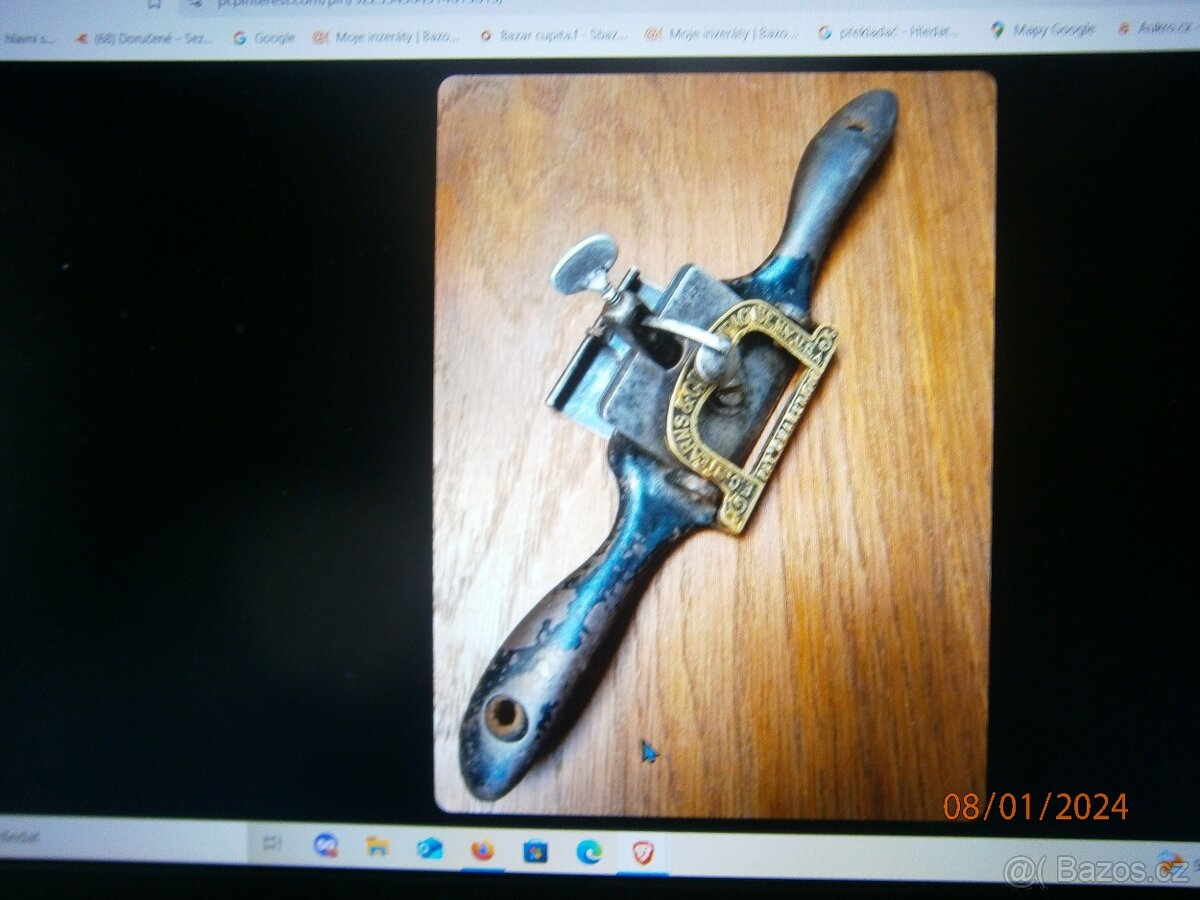 Starý hoblík a vrtačka - 18