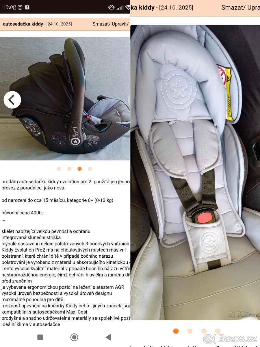 prodám kočárek 2v1, 3v1 - 18