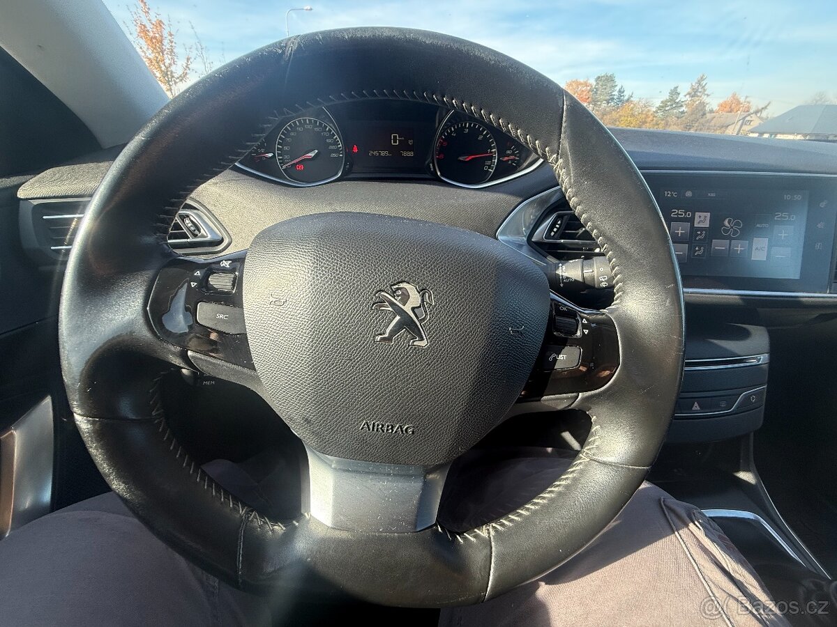 Peugeot 308 1,6 HDi 88 kW Allure spotřeba 3,8 l - 18