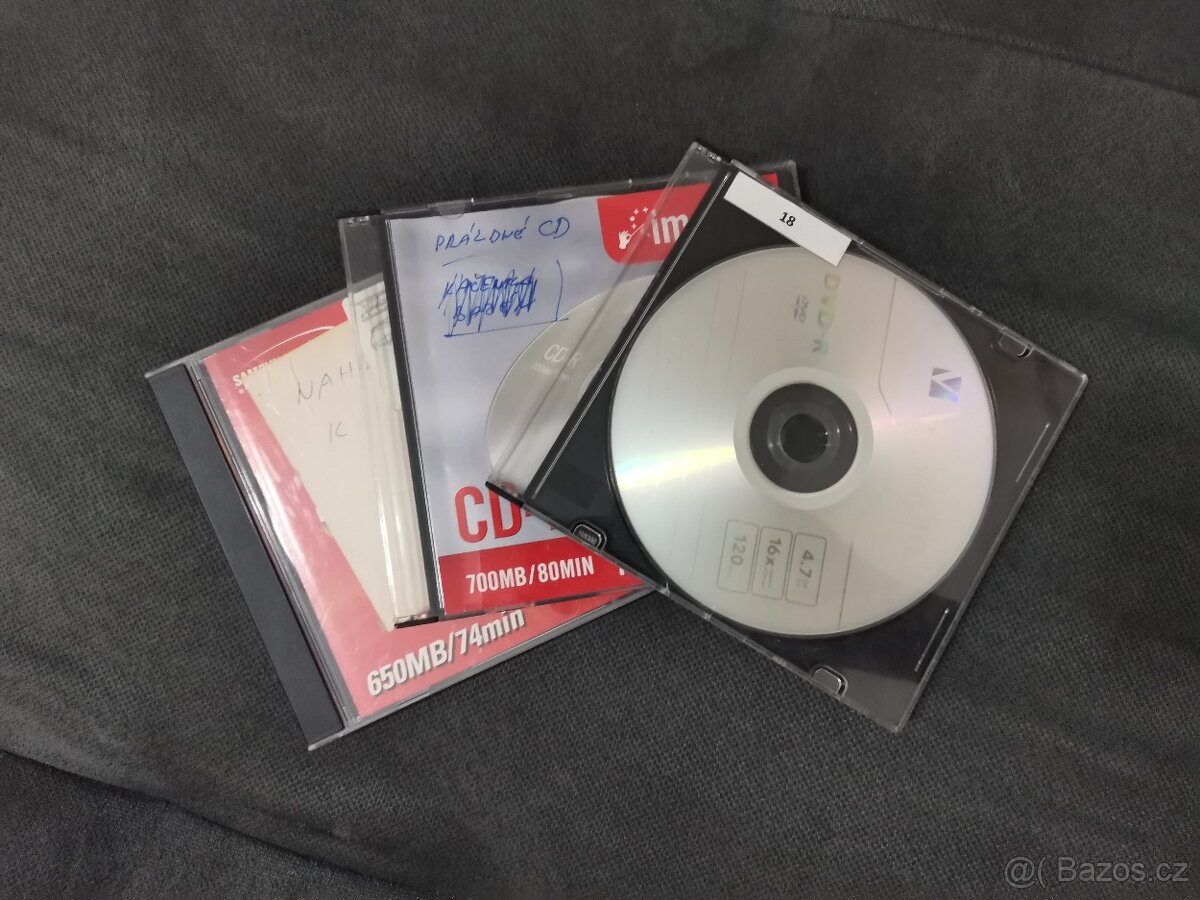 CD - nahrané i prázdné - 18