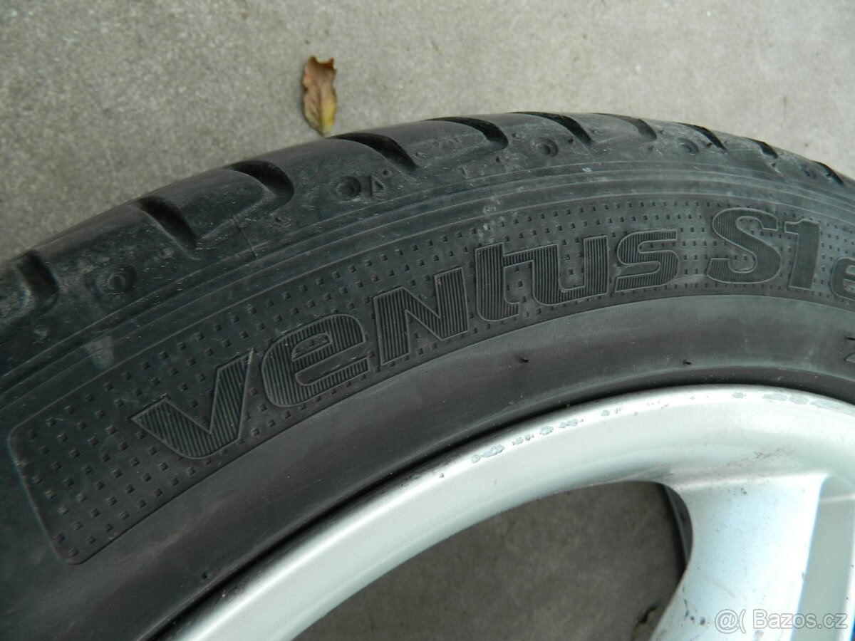 alu kola 5x100+letní pneu R17 - 18