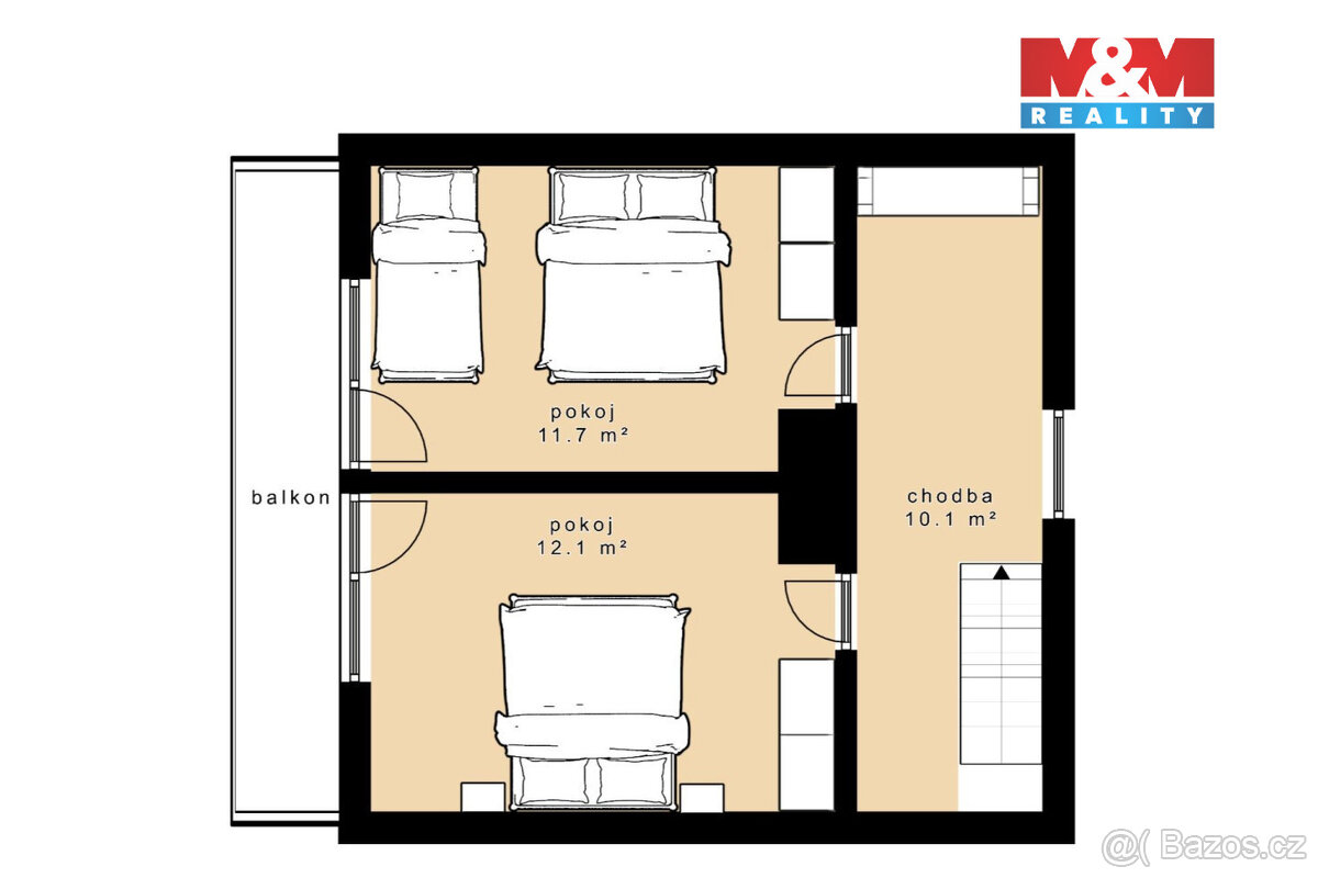 Prodej chaty, 77 m², Němětice - 18