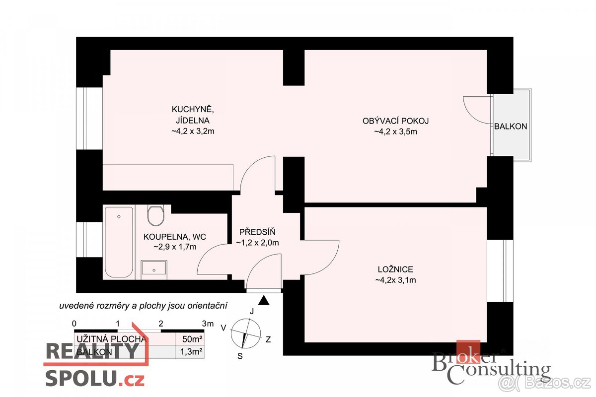Prodej, byty/2+1, 58 m2, P. Bezruče 772, 39901 Milevsko, Pís - 18