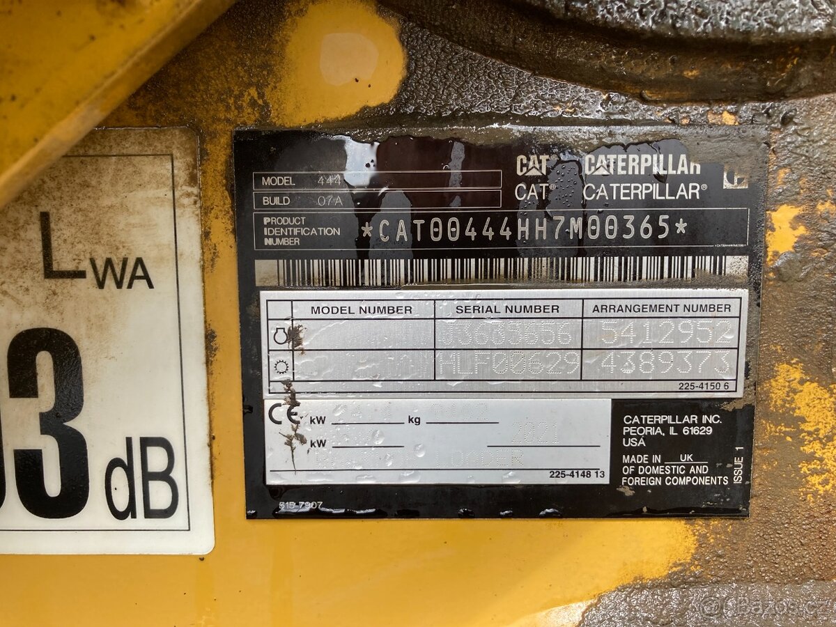 CAT 444 Traktorbáger / Rýpadlo 2021 - 18