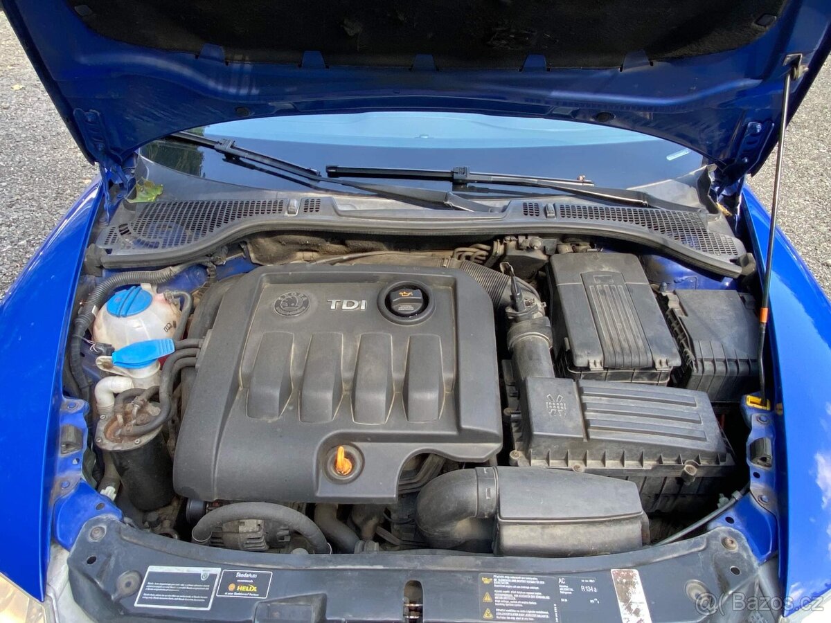 Škoda Octavia Combi 1.9 TDI 77kW tažné klima 218tkm 2008 STK - 18