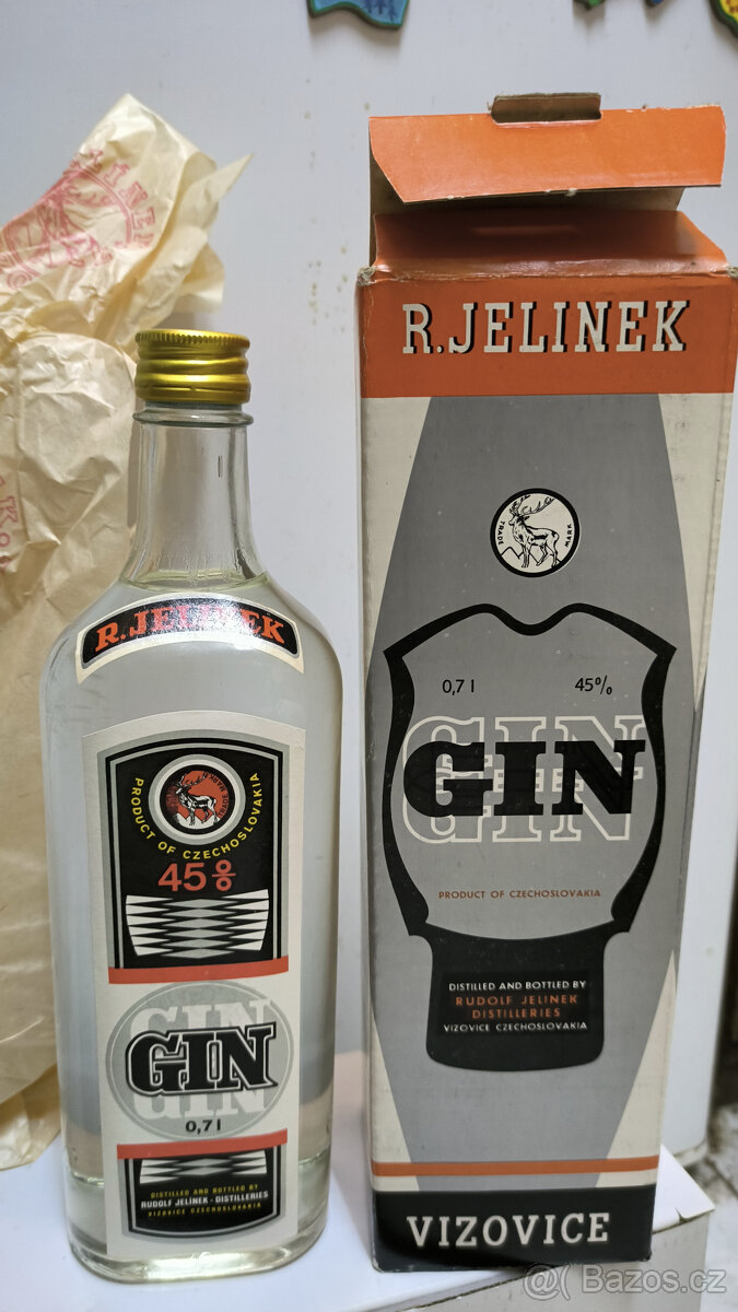 Alkohol - vodka, griotte, myslivec, žitná, režná, gin - 18