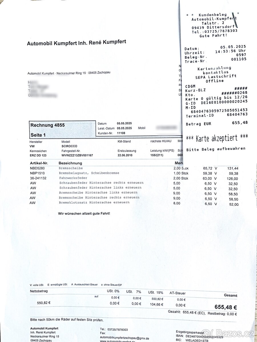 VW SCIROCCO SPORT TEAM 2.0TSI 155KW NOVÉ ROZVODY TOP STAV - 18