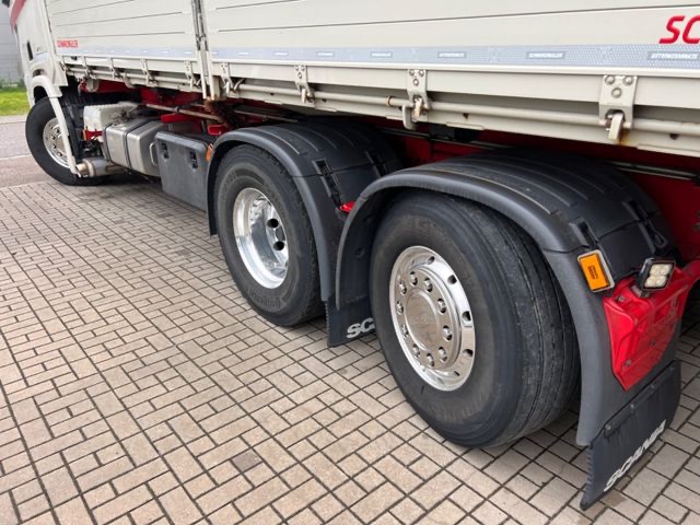 Scania R500 / 2stranný sklápěč / jeřáb Fassi 215 - 18