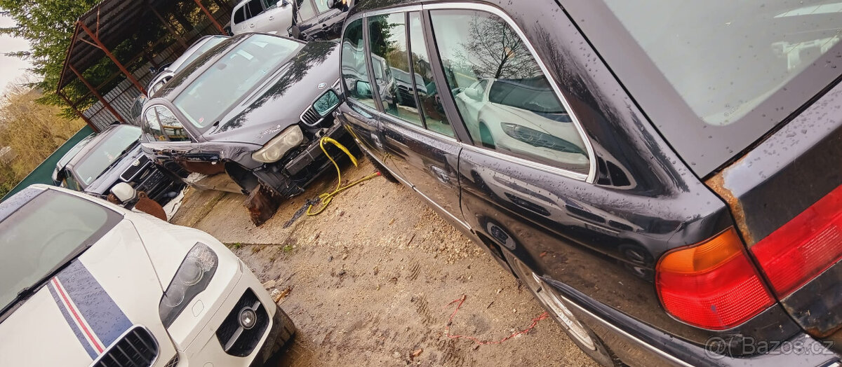 BMW E39 530D Touring sedan 525d 120kW 523i a 520i na díly - 18