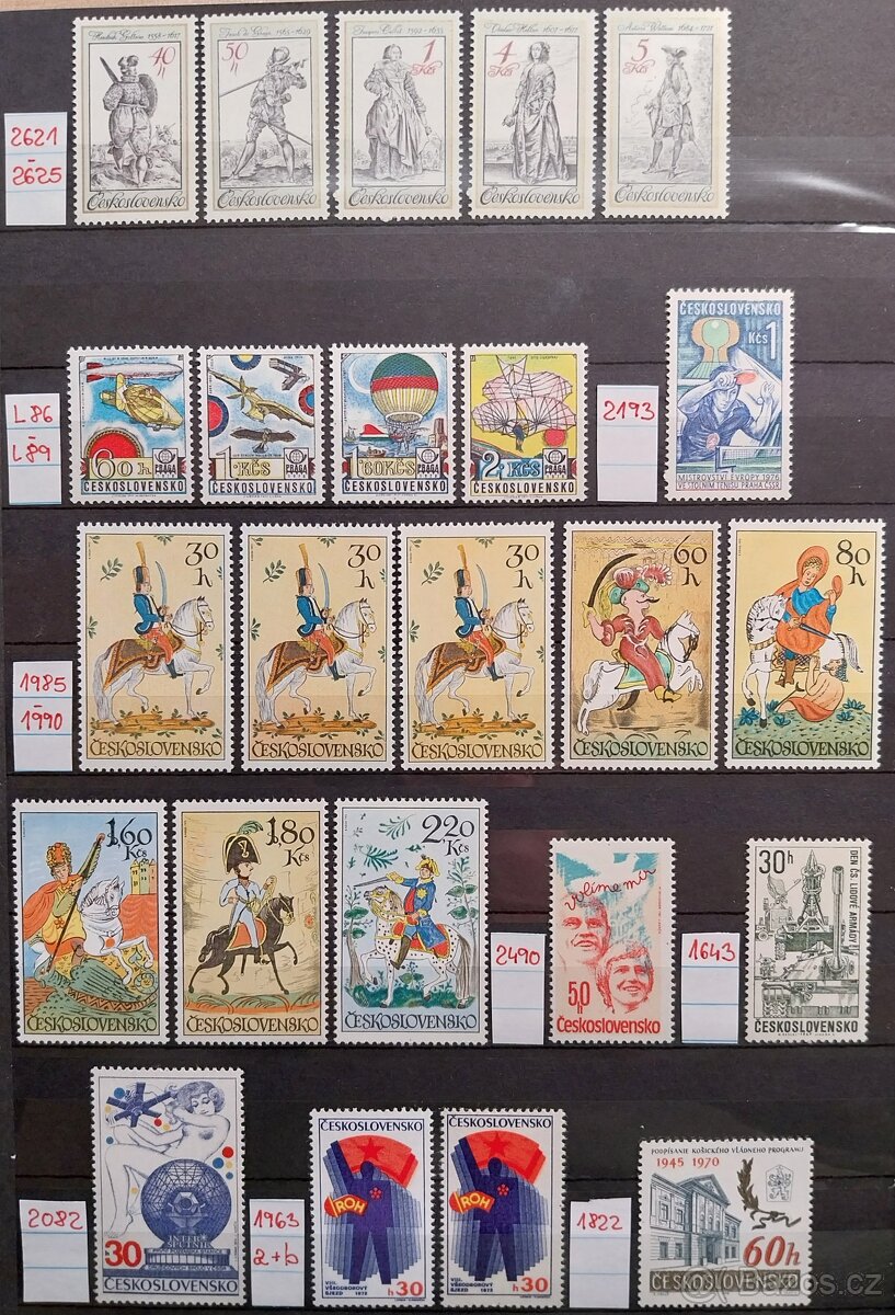 Známky ČESKOSLOVENSKO – 2 - 18