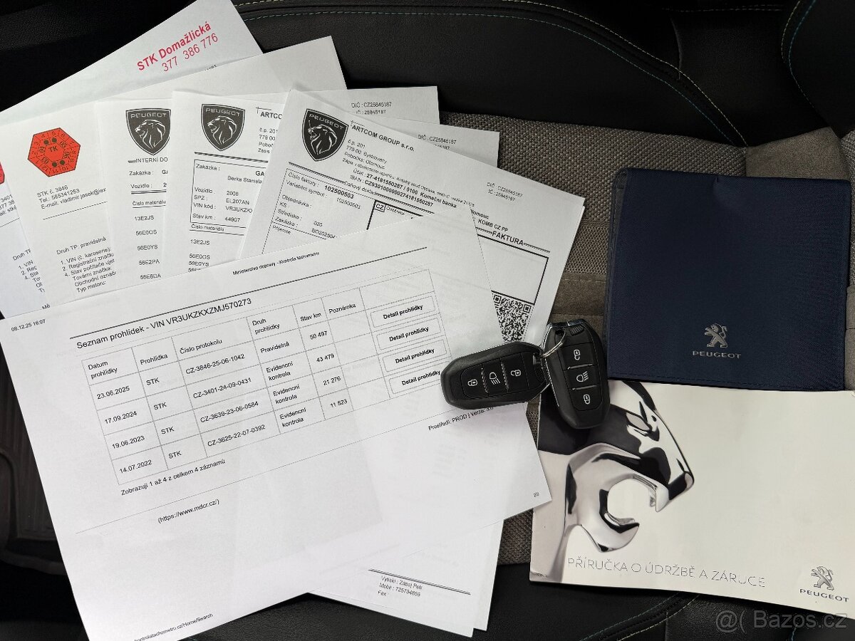 Peugeot 2008 GT 54t km e Záruka, ACC, LED - 18