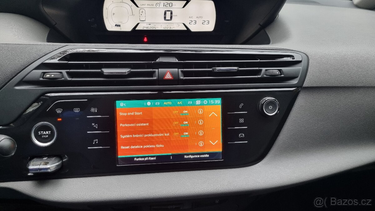 CITROËN C4 PICASSO 1,6HDI 88kW ČR AUTOMAT R17 - 18