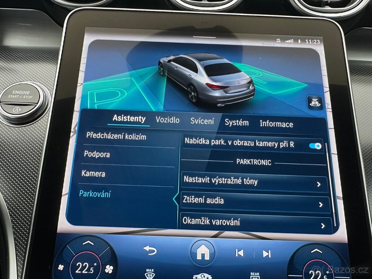 Mercedes-Benz Třídy C 200, 4MATIC, AMG, DPH, HYBRID - 18