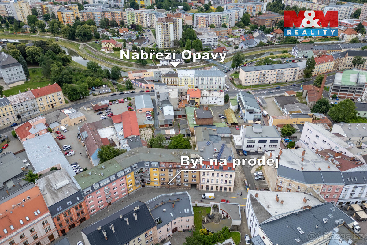 Prodej bytu 2+1, 51 m², Opava, ul. Solná - 18