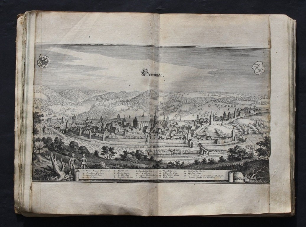 MERIAN, TOPOGRAPHIA Sueviae, SCHWABEN BADEN WÜRTTEMBERG, KUP - 18