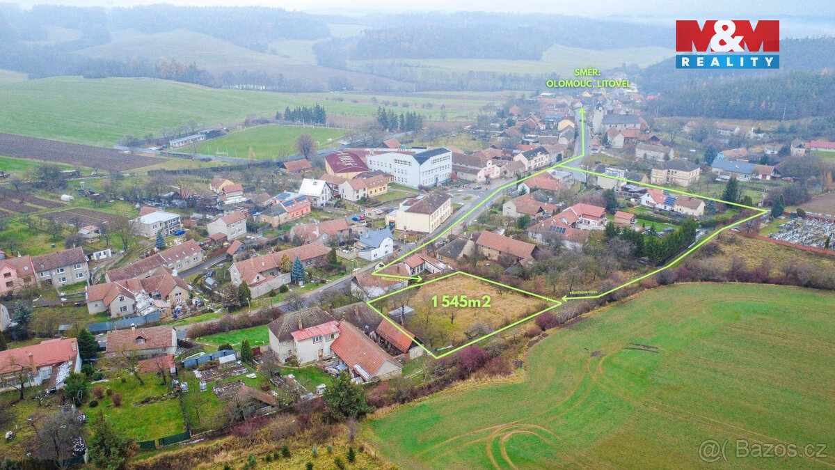 Prodej pozemku k bydlení, 1545 m², Přemyslovice - 18